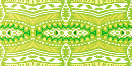 Seamless watercolor mosaic print. Geometric ethnic pattern.の写真素材