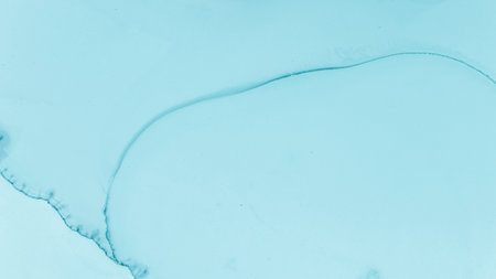 Green Pastel Fluid Liquid. Blue Sea Gradientの写真素材