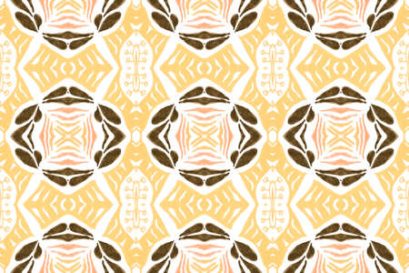 Damask vintage wallpaper. Renaissance tile. Flower baroque ornament.の写真素材