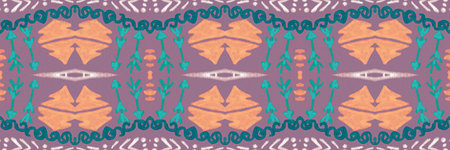 American native ornament. Seamless aztec background.