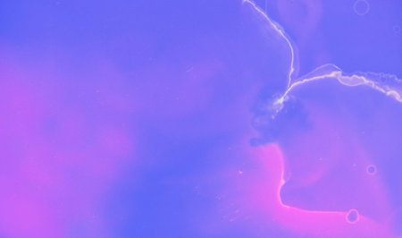 Graphic Fluid Gradient. Blue Contemporary Trendy