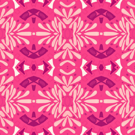 Retro mosaic pattern. Abstract geometric ethnic background.
