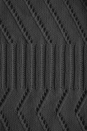 Handmade knit background with detail wool threads.
