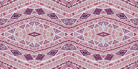 American pattern. Seamless ethnic background.の写真素材