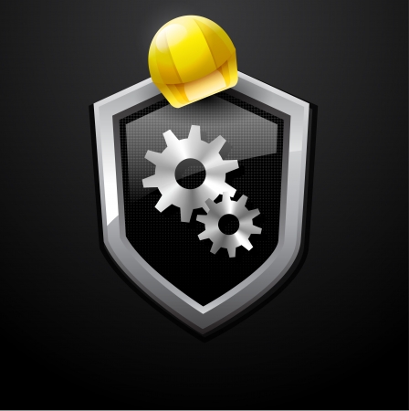 Vector page under constructionのイラスト素材