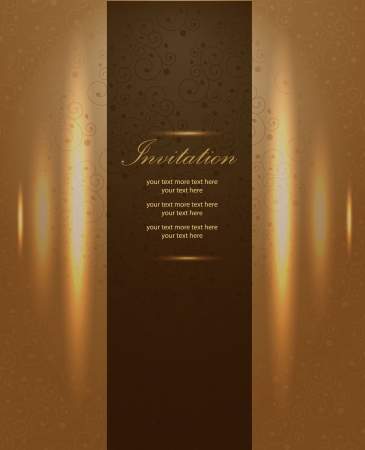 Vector luxury background: wallpaper and curveのイラスト素材