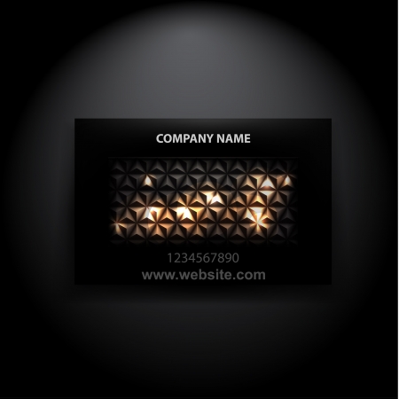 Vector business cardのイラスト素材