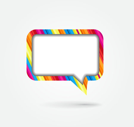 Vector speech bubbleのイラスト素材