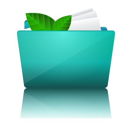 Vector folder iconのイラスト素材