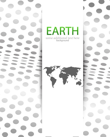 Vector world map backgroundのイラスト素材