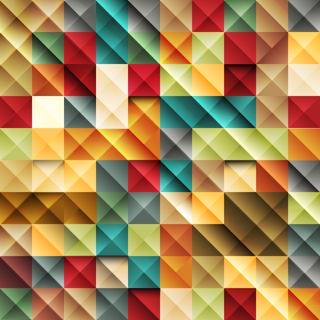 Vector shiny abstract mosaic backgroundのイラスト素材