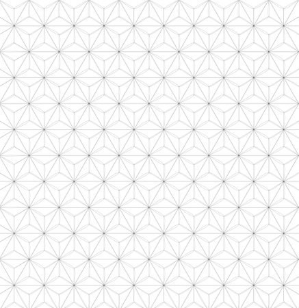Seamless abstract monochrome pattern geometrical design backgroundのイラスト素材