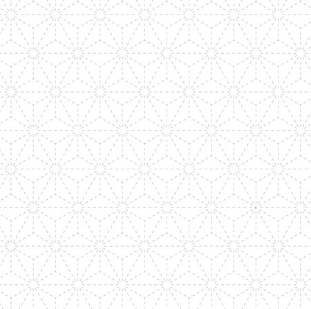 Subtle white geometrical pattern abstract seamless backgroundのイラスト素材