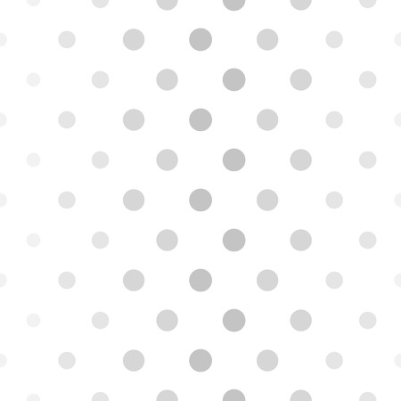 Abstract dotted gray and white pattern. Seamless vector designのイラスト素材