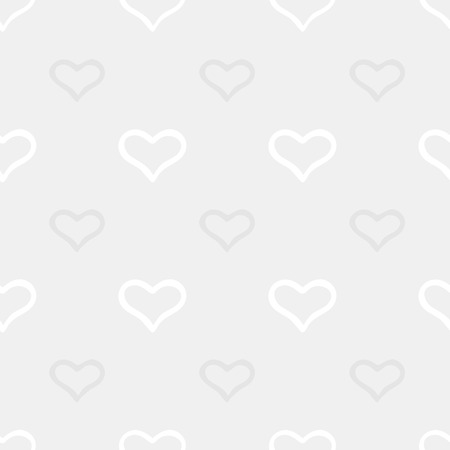 Abstract seamless hearts romantic background wrapping paper patternのイラスト素材