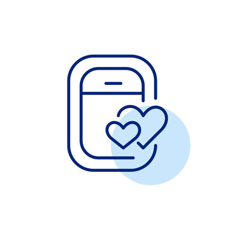 Romantic travel. Holiday getaway. Plane flight. Pixel perfect, editable stroke vector iconのイラスト素材