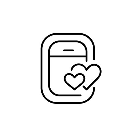 Romantic travel. Holiday getaway. Plane flight. Pixel perfect, editable stroke vector iconのイラスト素材