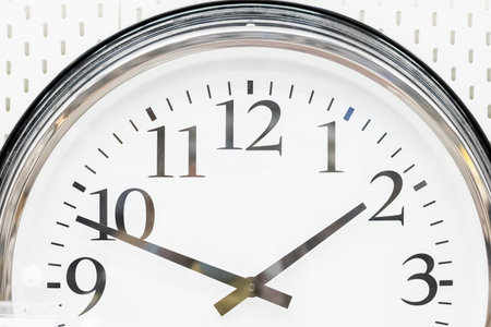 Conceptual image of round clock ,Deadline.Time Management. Time pressure. Cure for old age. Annual...