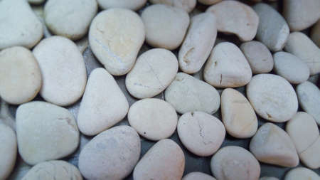White rock collection with blur effectの写真素材