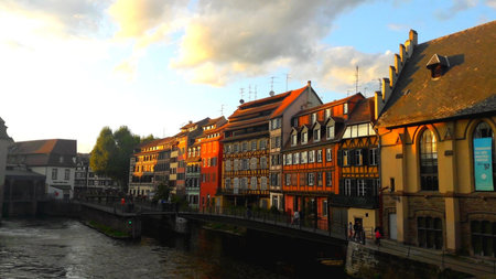 Strasbourg's alsatian houses