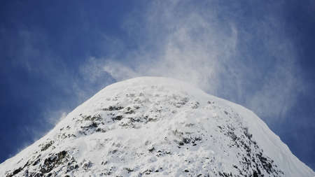 Landscape in the Norwegian Fjords, in Winterの写真素材