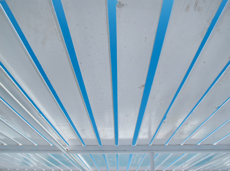 Abstract White and Blueの写真素材