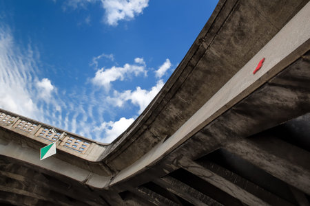 Sky and the Cityの写真素材