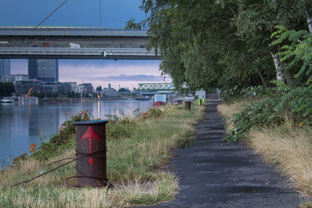 Morning in Bratislava, Slovakiaの写真素材
