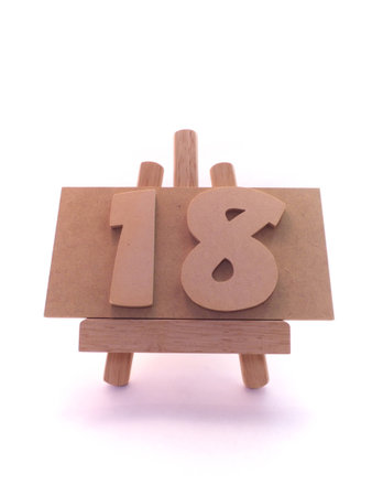 Number 18の写真素材
