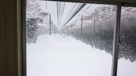 Winter landscapeの写真素材