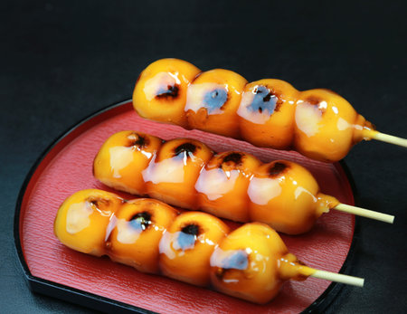 Japanese confectionery / Mitarashi dangoの素材 [FY31038329181