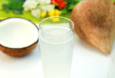 Coconut waterの写真素材