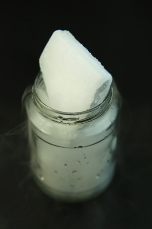 Dry iceの写真素材