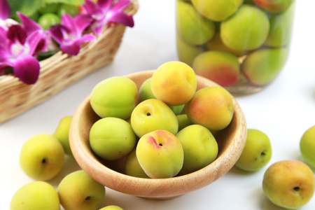 Japanese apricotの写真素材