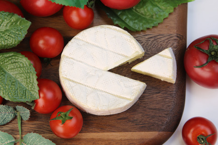 Camembert cheeseの写真素材