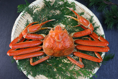 Fresh snow crabの写真素材