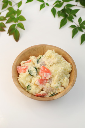 Potato saladの写真素材