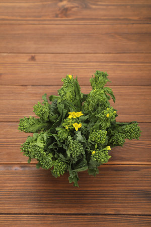 These rape blossoms are sold for edible purposes.