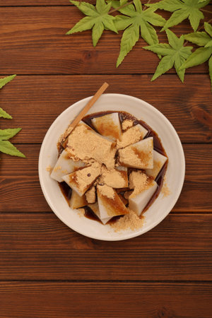 Kuzumochi is the only fermented food in Japanese confectionery from the Kanto region.
