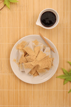 Kuzumochi is the only fermented food in Japanese confectionery from the Kanto region.