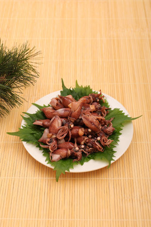 Piles of Fresh Morning Firefly Squid