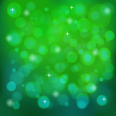 Green abstract blurred background. Vector illustration. EPS 10のイラスト素材