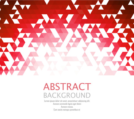 Vector Abstract retro geometric background. Template brochure design.のイラスト素材