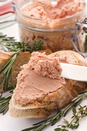 Meat spreadの写真素材