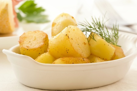 Roasted Potatoesの写真素材