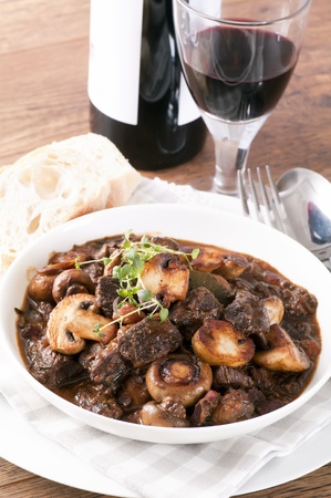 Beef Bourguignonの写真素材