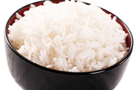 Sticky rice in a bowlの写真素材