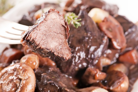 Beef Bourguignonの写真素材