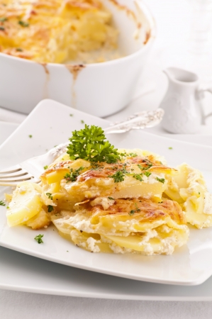 Potato gratinの写真素材