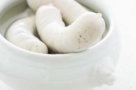 bavarian white sausageの写真素材